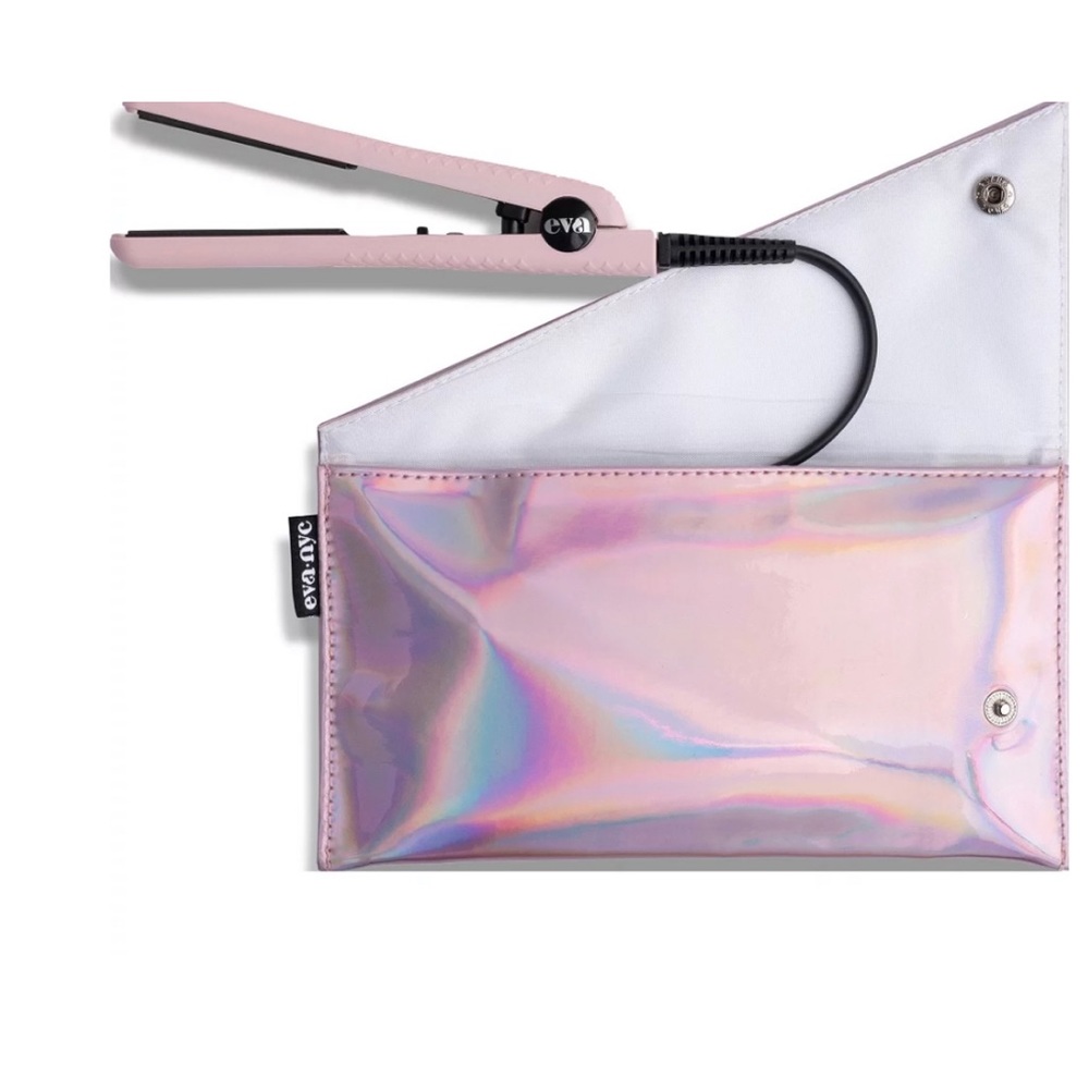 Eva Nyc Mini Healthy Heat Ceramic Styling Iron + Bag